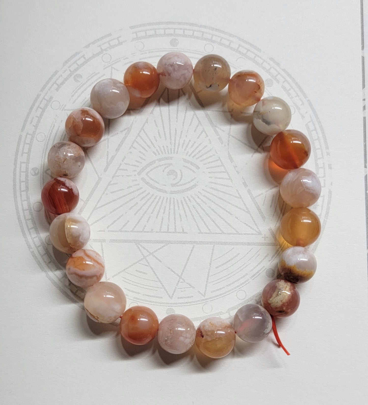 Flower Agate = Manifestation, Emotional support, Motivation